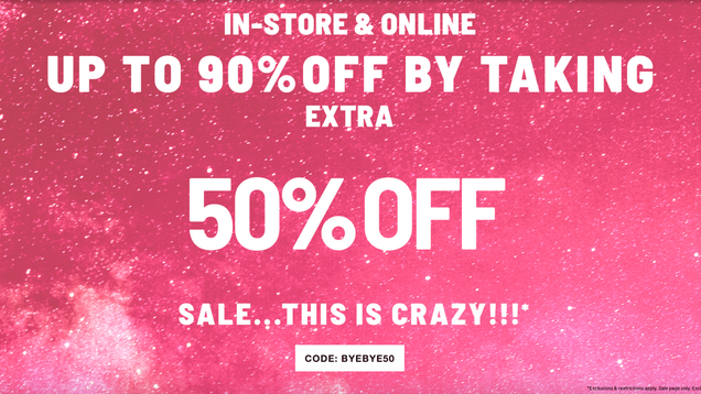 Extra 50% Off Sale Items | Forever 21 | Promo code BYEBYE5030% Off Regular Price Purchase of $40+ | Forever 21 | Promo code FRESHCLASS